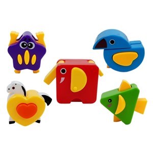 اسباب بازی موزیکال ماشین فیلی هولی تویز مدل 896 Hola Toys Learning Educational Toys Cartoon Car Funny Kid Bus Game Matching Game _اسباب بازی نوزادی